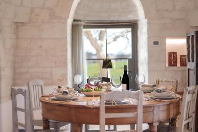 TD I Coni di Pinur Trulli With Scenic Valley View