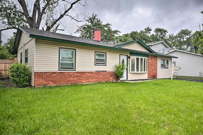 Sauk Village Ranch Home w/ Yard + Fireplace!