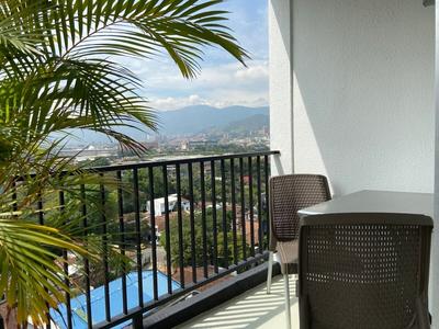 w Breathtaking 1BR With Terrace at Poblado