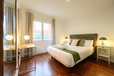 M Mal71b Moderno Piso de 1 Dormitorio en Madri