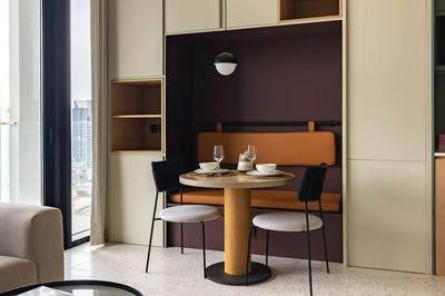 Deluxe Studio With Balcony Full Burj Khalifa View