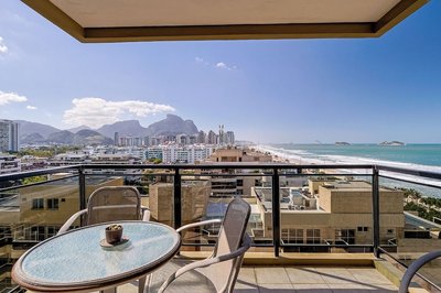 Barra da Tijuca Vista Mar Lazer e Garagem