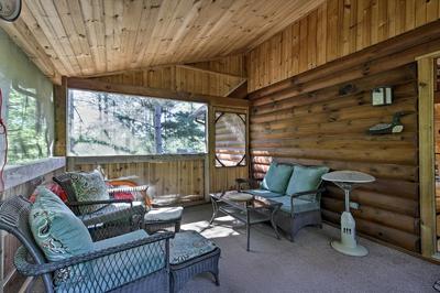 Lakefront Hazelhurst Cabin: Dock & Pool Table