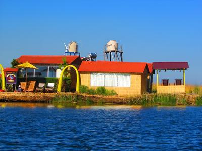 Uros Floating Home Titicaca