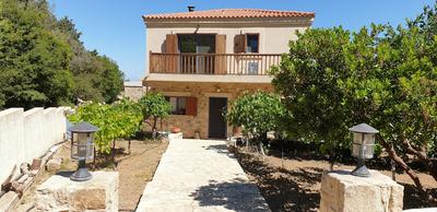 Chaihoutes stone villa into Olive farm in Zia