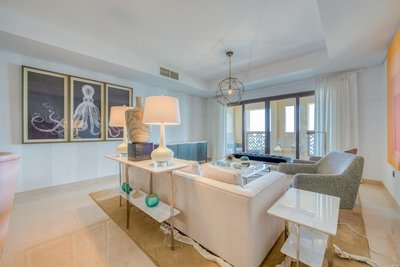 Luxury Palm Apartment With Beach Sea View