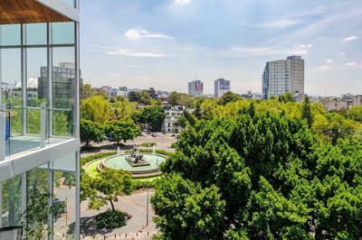 w Fantastic Loft w/ Perfect View in Roma Norte