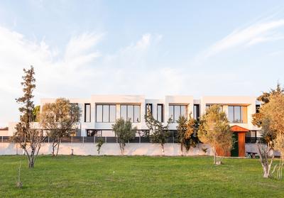 Serene seafront villas
