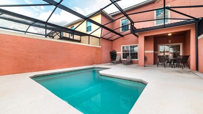 Paradise Palms Resort 4 Bedroom Private Pool Townhome 4 Townhouse