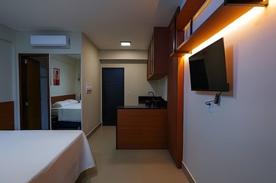 Loft completo e climatizado