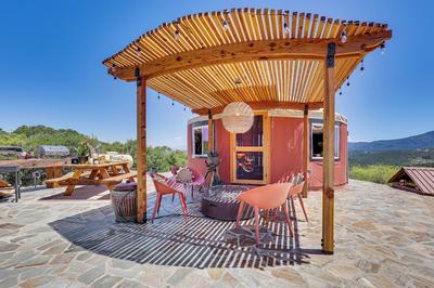 Mystical Mongolian Yurt in Fallbrook w/ Views!