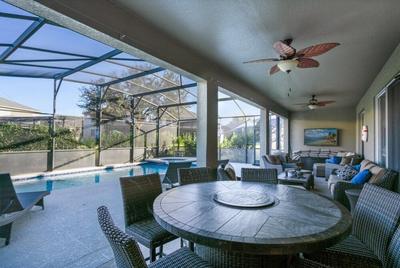 6 Bedroom Disney Home Lanai, Screened Pool & Spa 6 Villa by RedAwning