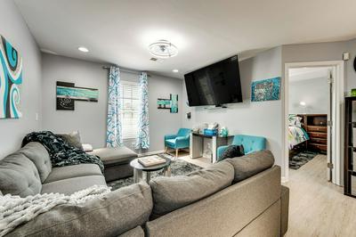 Outdoor Entertainment Area: Family Concord Apt!