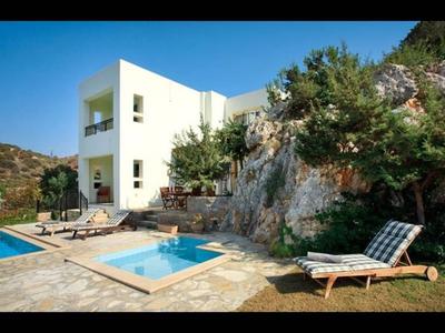 Villa Ares With Private Pool and a Spectacular Seaview 150m From the Beach