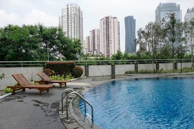 Elegant And And Spacious 1Br The Wave Kuningan Apartment