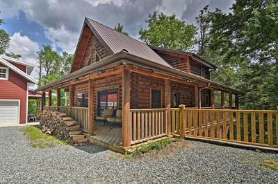 Wraparound Deck: Linville Mountain Cabin