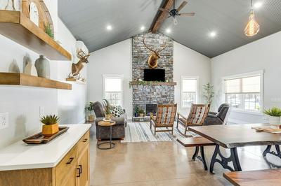 Family Retreat w/ Fire Pit & Yard in Mineral City