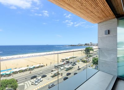Apto Lux Atlantica em frente à Praia