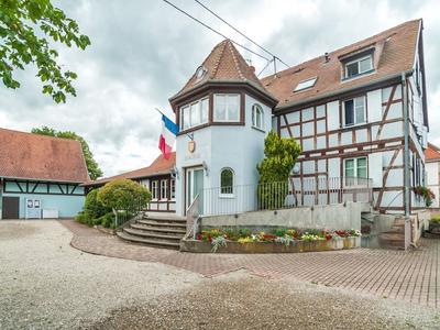Swanky Cottage in Saasenheim With Balcony