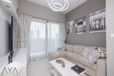 Aya - Canal Skyline Suite/ One BR Haven at ZADA Tower