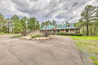Spacious Ruidoso Retreat on 6 Gated Acres!