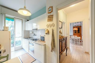 Stylish flat balcony near Rapallo Castle
