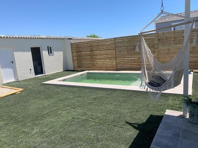 Amplia casa para 6 con piscina