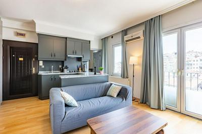 Central and Modern Flat With City View in Sisli