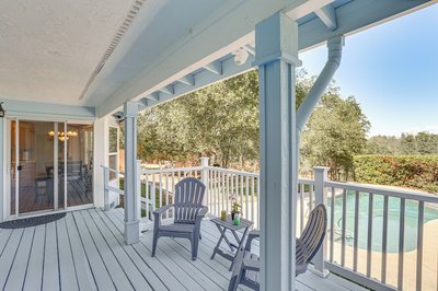 8-acre Retreat: Pool & Stunning Mt Lassen View!