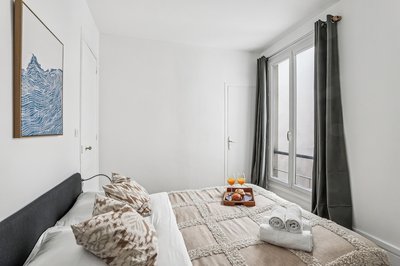 Bright 1BR Steps from Canal Saint-Martin
