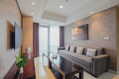 Elegant Earth Tone 3Br At Ciputra World 1 Apartment