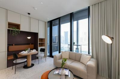 Cozy Studio w Burj View Balcony Business Bay