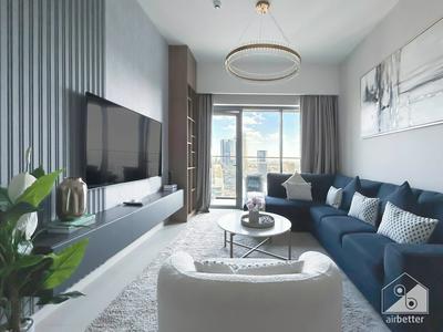 Luxurious Burj Royale One-bedroom & City Views