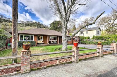 Wine Country Retreat at Private Creekside House!