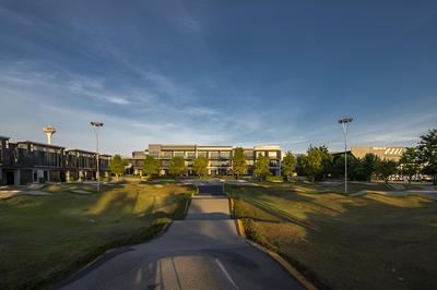 The VELO'S hotel and BMX Pump Track