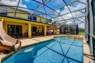 Mickey's Island Escape - 6 Bedroom w/ Pool Slide 6 Villa