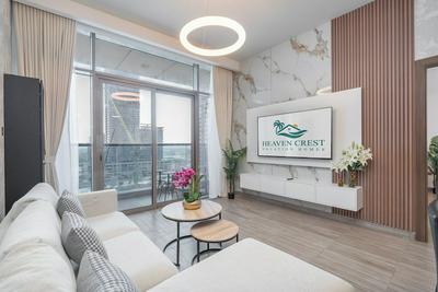 Heaven Crest Vacation Homes - Balcony with City View 1BHK in JLT Dubai Close to Metro & Marina