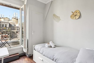 Charming Studio- Balcony in Montmartre- Mobility