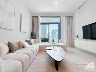 Luxury Burj Crown 4bedroom Balcony & Downtown View