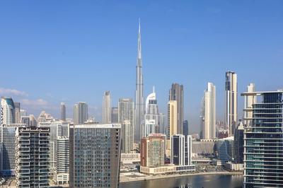 Modern Executive Studio Burj View Upside Living
