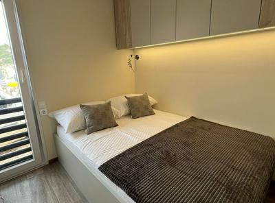 Tranquil Tides Drage Mobile Home With Terrace and Sea View