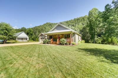 Deck + Mtn Views: Riverfront Cullowhee Home