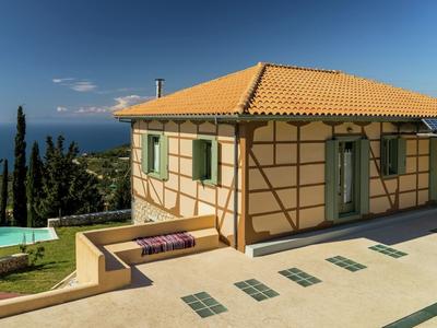 Charming, Warm Vacation Home, Private Pool, Privacy and Seaview, West Lefkas