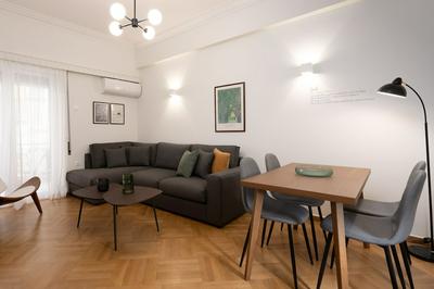 Modern apartment near Lycabettus hill with balcony