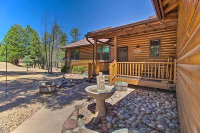 Near Golf & Hikes: Torreon Cabin w/ Furnished Deck