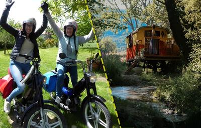Roulotte et Gite en Drome Provencale