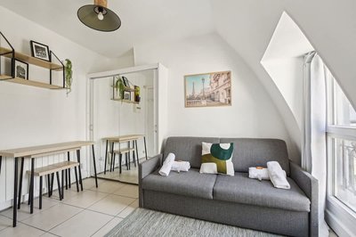 Cosy Studio - Rue de Dunkerque - Mobility Lease