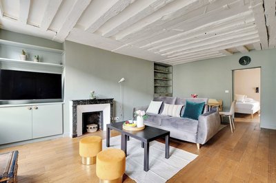 Chic Apartment -1br/4p- Haut Marais / Republique