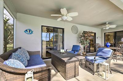 Palm Harbor Home w/ Pool & Golf Course Views!