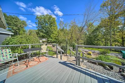 Lakefront Burton Home w/ Deck, Grill + Views!